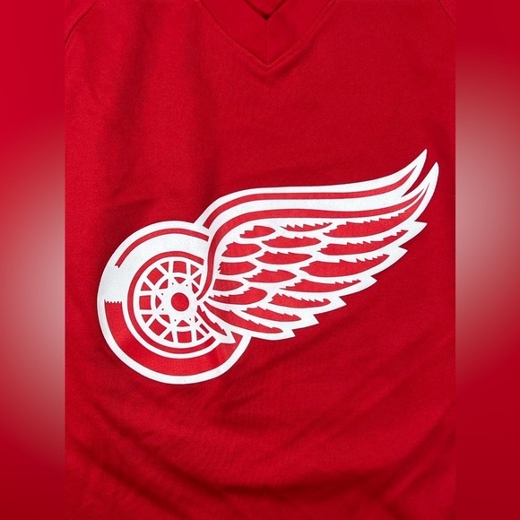 Official NHL Zetterberg Large Detroit Red Wings Authentic Adult Jersey EUC - Picture 4 of 9